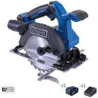 Scheppach - Kreissage 20V Akku 4.0Ah und Ladegerat ixes bc-hcs165-x von Scheppach