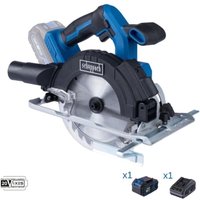 Scheppach - Kreissage 20V Akku 4.0Ah und Ladegerat ixes c-hcs165-x von Scheppach