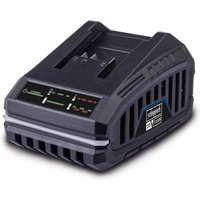 Ladegerät SBC2.4A Scheppach - 20V | 2,0 Ah Akku ca. 60 Min. Ladezeit / 4,0 Ah Akku ca. 120 Min. Ladezeit | LED-Anzeige | Wandhalterung von Scheppach