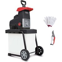 Leisehäcksler GS60 Scheppach - Aststärke 45mm | 60L Box | Selbsteinzug & Rücklauf | inkl. Zubehör Leisehäcksler GS60 Scheppach - Aststärke 45mm | 60L Box | Selbsteinzug & Rücklauf | inkl. Zubehör von Scheppach