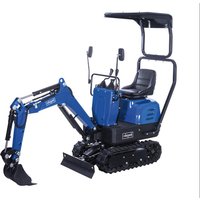Mini-Bagger EXC815, inkl. Baggerdach von Scheppach