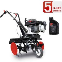 Scheppach - mtp 560 3,7 ps Benzin Gartenhacke Motorhacke Bodenfräse Kultivator +Öl von Scheppach