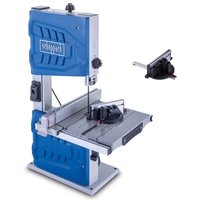 [NEUWERTIG] Scheppach Bandsäge HBS261 Durchlasshöhe/- breite 120 / 245 mm 2 Schnittgeschwindigkeiten 660/960 m/min Tischverstellung 0-45° von Scheppach