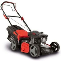Scheppach - neuwertig] Benzin Rasenmäher MS161-46 - 4.1 ps Motor 460 mm 55 l Fangbox Antrieb von Scheppach