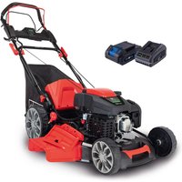 Rasenmäher MS225-56E Scheppach - E-Start | Radantrieb | 6PS | 56cm Schnittbreite | 65 Liter Fangkorb Rasenmäher MS225-56E Scheppach - E-Start | Radantrieb | 6PS | 56cm Schnittbreite | 65 Liter Fangkorb von Scheppach