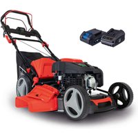 Rasenmäher MS225-53E Scheppach - E-Start | Radantrieb | 6PS | 53cm Schnittbreite | 65 Liter Fangkorb Rasenmäher MS225-53E Scheppach - E-Start | Radantrieb | 6PS | 53cm Schnittbreite | 65 Liter Fangkorb von Scheppach