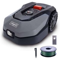 Mähroboter RoboCut XL600 Scheppach 600 qm² 18cm Schnittbreite 20-60 mm Schnitthöhe Regensensor von Scheppach