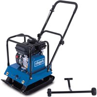 Rüttelplatte HP1800S Scheppach - 6,5PS | 88kg | 23000N | inkl. Fahrwerk & Gummimatte von Scheppach