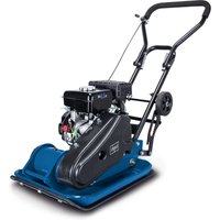 Rüttelplatte HP2300S Scheppach - 13 kN | 5,6PS | 82 kg | 30cm Verdichtung | Matte & Fahrvorrichtung von Scheppach