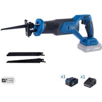 Scheppach - Sabelsage 20V Akku 4.0Ah und Ladegerat ixes bc-rs250-x von Scheppach
