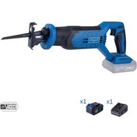 Scheppach - Sabelsage 20V Akku 4.0Ah und Ladegerat ixes c-rs100-x von Scheppach