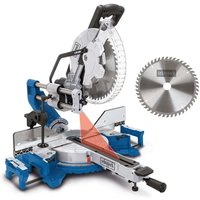 Kapp-Zugsäge HM305SL Scheppach Schnitthöhe 180 x 340mm Laser Softstart Posaunenauszug von Scheppach