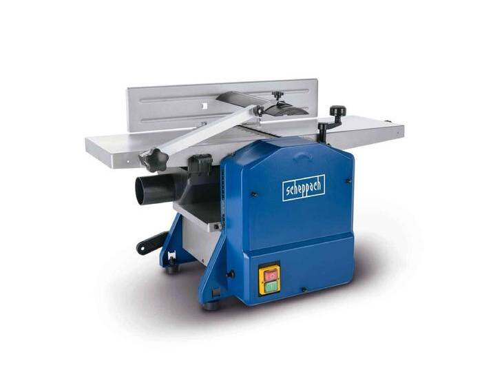 Scheppach Abricht- und Dickenhobelmaschine HMS850, 1250 in W, Hobelbreite: 204 in mm, (Set), Einfache Höhenverstellung über Handkurbel von Scheppach