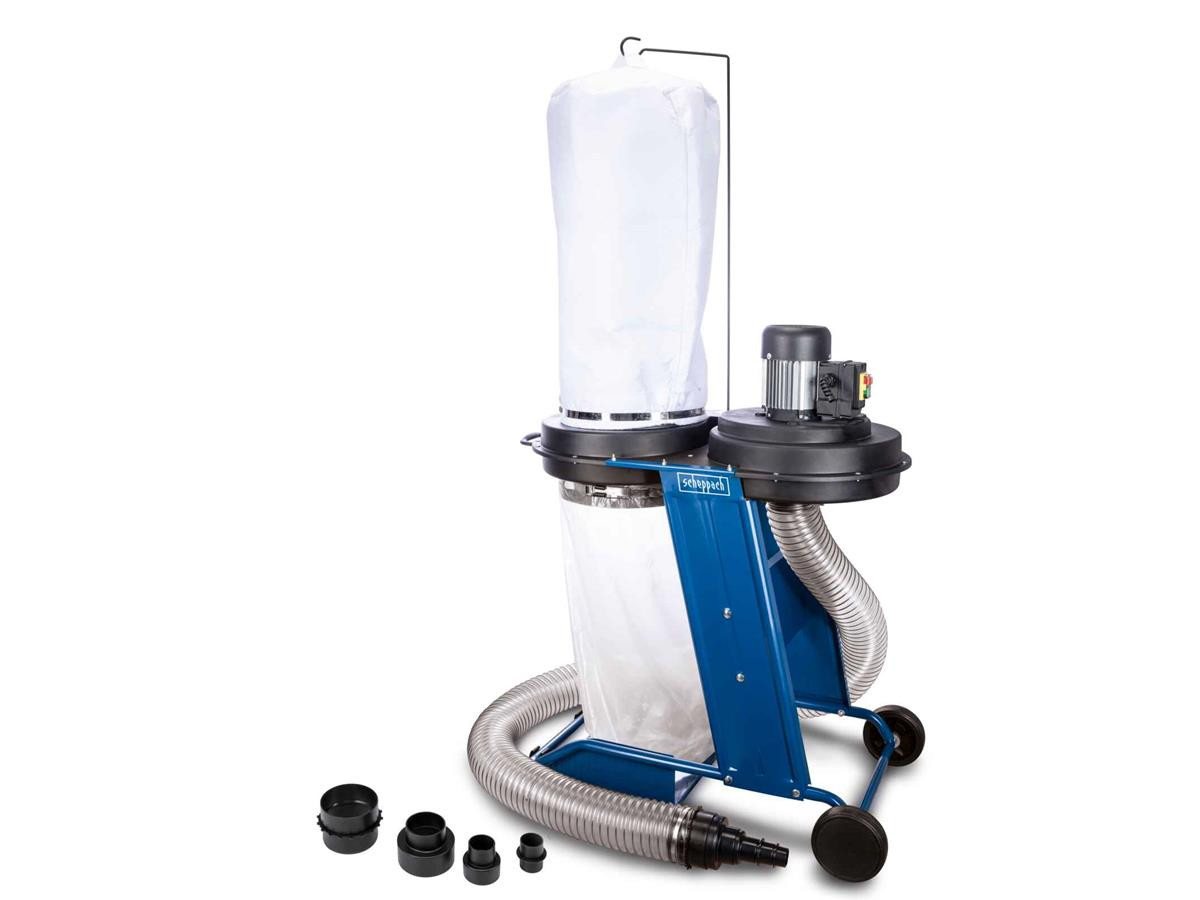 Scheppach Absauganlage HD12, 550 W, (Set, 5-tlg., mit Adapter Set), auch zum Anschluss an Kleingeräte geeignet von Scheppach