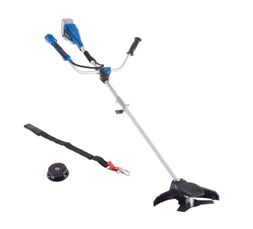 Scheppach Akku-Freischneider BC-BCH330/20-X Brushless | Schnittbreite Rasentrimmer 330 mm/Motorsense 255 mm | Faden 4 m / 1,6 mm | 20-V-IXES-Serie von Scheppach