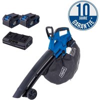 Scheppach - Akku Laubsauger- bläser BC-BLV720-X 20V-IXES 2x4,0Ah Akku+Doppellader Scheppach - Akku Laubsauger- bläser BC-BLV720-X 20V-IXES 2x4,0Ah Akku+Doppellader von Scheppach