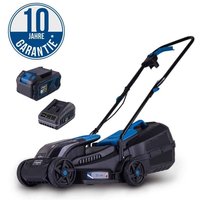 Scheppach - Akku Rasenmäher BC-MP320-X 20V-IXES 32cm 1x4,0Ah Akku + Ladegerät von Scheppach
