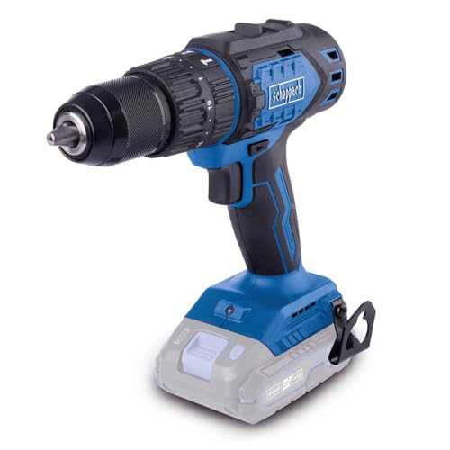 Scheppach Akku Schlagbohrschrauber BC-CD60-X | Brushless Schlagschrauber | 3in1 Funktion | Drehmoment 60Nm | Drehmomentstufen 19+1+1 | Spannbereich 1,5-13mm | LED-Leuchte & Gürtelclip | 20V-IXES-Serie von Scheppach