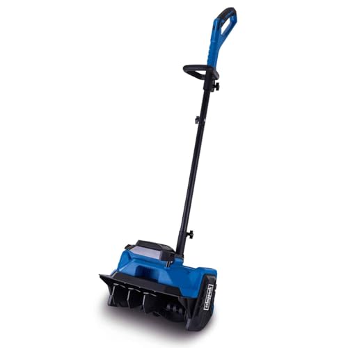 Scheppach Akku-Schneefräse BC-SNB400-X 2x20V Schneeräumer | 40cm Räumbreite | 6m Wurfweite | 20cm maximale Schneehöhe | Einstellbare Auswurfrichtung | 20V-IXES-Serie | ohne Akku und Ladegerät von Scheppach