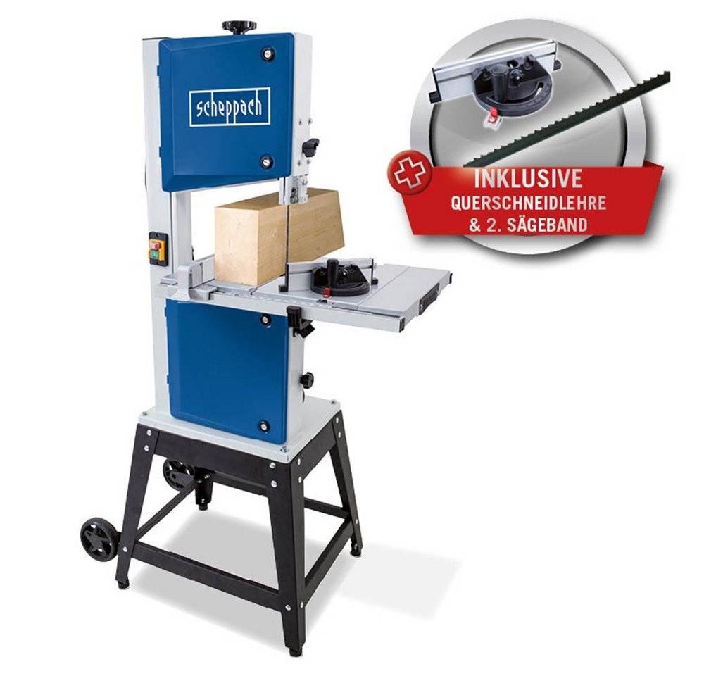 Scheppach Bandsäge Bandsäge HBS400 315mm für Holz und Kunststoff, 1 Stück Scheppach Bandsäge Bandsäge HBS400 315mm für Holz und Kunststoff, 1 Stück von Scheppach