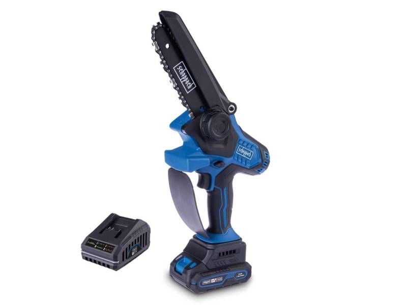Scheppach Baum- und Strauchschneider BC-PS150-X, (Set, 3 St), Inklusive Starter-Kit 2.0 SBSK2.0 20 V 2,0 Ah Akku & 2,4 A Ladegerät von Scheppach