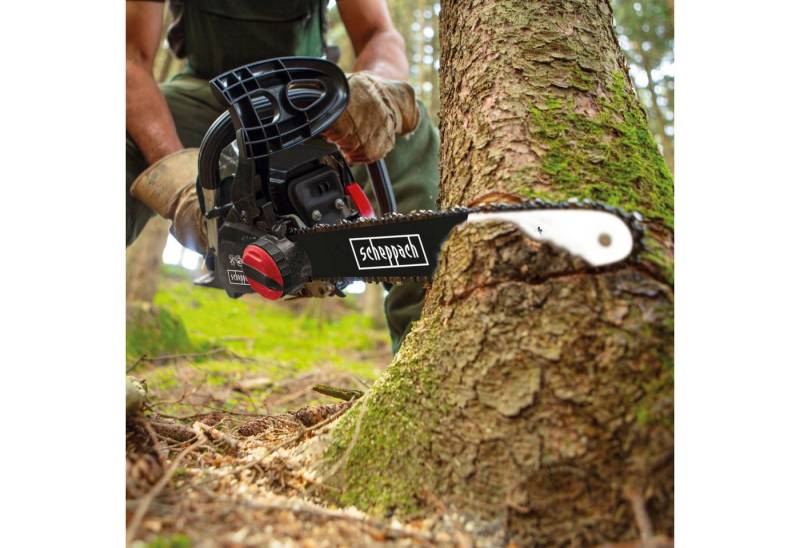 Scheppach Benzin-Kettensäge CSP41, 37,5 cm Schwertlänge von Scheppach