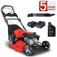 Scheppach Benzin Rasenmäher MS150-46E 3,5PS mit Antrieb 46cm + Öl + 2. Messer Scheppach Benzin Rasenmäher MS150-46E 3,5PS mit Antrieb 46cm + Öl + 2. Messer von Scheppach