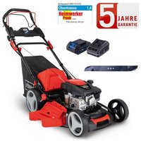Scheppach - Benzin Rasenmäher MS173-51E 4,1PS Antrieb E-Start 51cm + 2.Messer von Scheppach