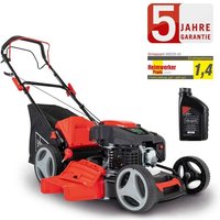 Scheppach - Benzin Rasenmäher MS225-53 6PS 6in1 mit Antrieb Breite 53cm 0,6 l Öl von Scheppach