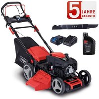 Benzin Rasenmäher MS225-53E vs 6PS Vario-Antrieb Hybrid-Start + Öl - Scheppach Benzin Rasenmäher MS225-53E vs 6PS Vario-Antrieb Hybrid-Start + Öl - Scheppach von Scheppach