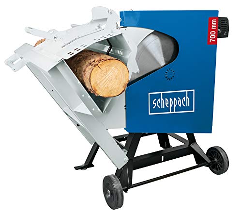 Scheppach Benzin Wippkreissäge HS720B Brennholzsäge | Sägeblatt Ø 700 mm | Leistung 12,2PS / 9000W | 250 mm Wendeschnitt | Schnitthöhe Rundholz 60 – 240 mm | Kreissäge Made in Germany von Scheppach