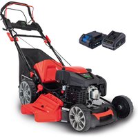 Scheppach Benzinrasenmäher "MS225-56E", Hybrid-Start-Benzin-Rasenmäher Scheppach Benzinrasenmäher "MS225-56E", Hybrid-Start-Benzin-Rasenmäher von Scheppach