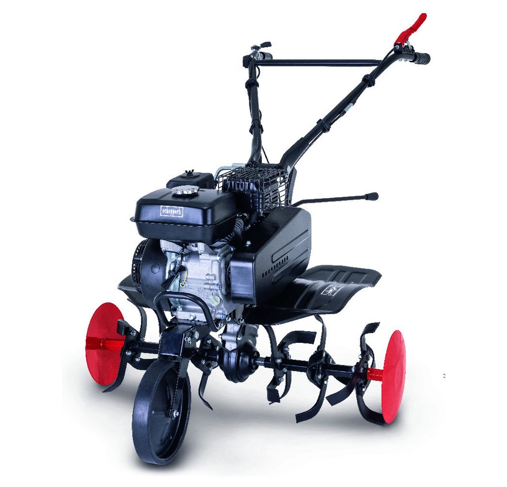Scheppach Benzinrasenmäher Motorhacke MTP750, Leistungsstarker 4,2 kW / 5,7 PS 4-Takt-Benzinmotor Scheppach Benzinrasenmäher Motorhacke MTP750, Leistungsstarker 4,2 kW / 5,7 PS 4-Takt-Benzinmotor von Scheppach