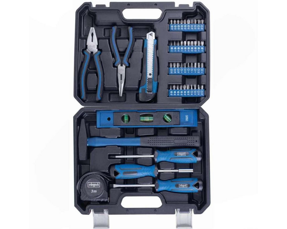 Scheppach Bit- und Steckschlüsselset Scheppach Werkzeugkoffer WZK49 gefüllt, 50 tlg. Scheppach Bit- und Steckschlüsselset Scheppach Werkzeugkoffer WZK49 gefüllt, 50 tlg. von Scheppach