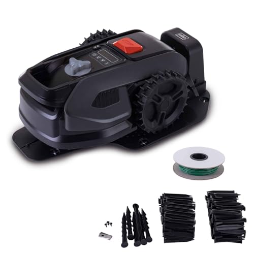 Scheppach Black Edition Rasenmähroboter RRMA500APP brushless | Rasenfläche 500 m² | Schnittbreite 160 mm | Schnitthöhe 20 – 50 mm | Steigungen bis zu 25% möglich | inkl. Zubehör Scheppach Black Edition Rasenmähroboter RRMA500APP brushless | Rasenfläche 500 m² | Schnittbreite 160 mm | Schnitthöhe 20 – 50 mm | Steigungen bis zu 25% möglich | inkl. Zubehör von Scheppach