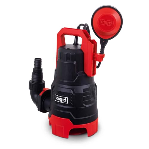 Scheppach DWP400 Schmutzwassertauchpumpe 400W | Fördermenge 9000 L/h | Förderhöhe 6m Eintauchtiefe 7m | Partikelgröße 30mm | für Klar- & Schmutzwasserpumpe | Tauchpumpe mit Saugfunktion flachsaugend Scheppach DWP400 Schmutzwassertauchpumpe 400W | Fördermenge 9000 L/h | Förderhöhe 6m Eintauchtiefe 7m | Partikelgröße 30mm | für Klar- & Schmutzwasserpumpe | Tauchpumpe mit Saugfunktion flachsaugend von Scheppach