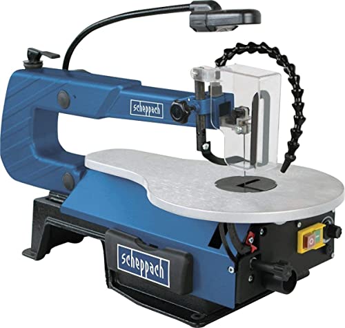 Scheppach Dekupiersäge SD1600V Modellbausäge 120W Leistung | 50mm Durchlasshöhe und flexibler Gebläsedüse | Variable Hubzahl 500 – 1700 min-1 | LED Licht Scheppach Dekupiersäge SD1600V Modellbausäge 120W Leistung | 50mm Durchlasshöhe und flexibler Gebläsedüse | Variable Hubzahl 500 – 1700 min-1 | LED Licht von Scheppach