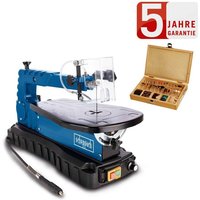 Scheppach - Dekupiersäge deco flex sl 405mm Schnitttiefe flex.Welle led +103 Teile von Scheppach