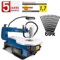 Scheppach - Dekupiersäge SD1600V 406 mm variable Drehzahl + 60 Sägeblätter von Scheppach