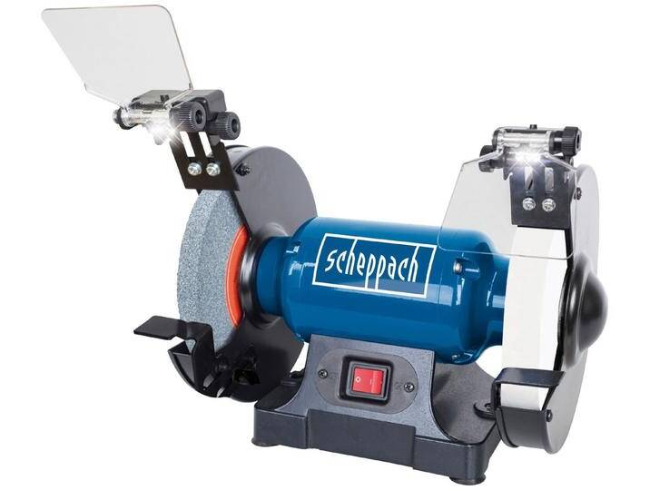 Scheppach Doppelschleifer SM200AL, blau schwarz Scheppach Doppelschleifer SM200AL, blau schwarz von Scheppach