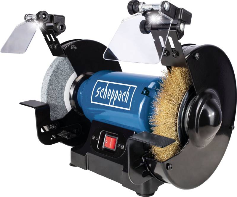 Scheppach Doppelschleifer SM200LB, 500W, 2950U/min, LED und Funkenschutz von Scheppach