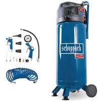 Scheppach - Druckluft Kompressor 50L Luftkompressor 10bar + 13tlg. Set HC51V von Scheppach
