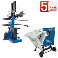 Scheppach Holzspalter Compact 8T stehend 400V 3500W+ Wippkreissäge HS720 Scheppach Holzspalter Compact 8T stehend 400V 3500W+ Wippkreissäge HS720 von Scheppach