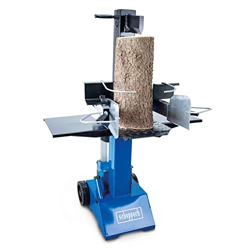 Scheppach Holzspalter HL810 | 230V Anschluss - 3000W Leistung | Hydraulikspalter stehend | Spaltgutlänge 550mm | Spaltdurchmesser 300mm | 8 Tonnen Spaltkraft | Brennholzspalter mit Vario Spalt System von Scheppach