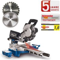 Kapp und Gehrungssäge HM216 Zugsäge Kappsäge inklusive 2.Sägeblatt - Scheppach von Scheppach