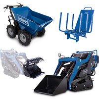 Scheppach Kompaktlader MKL730 + Dumper DP3000 XL SET mit Holzrunge und Greifschaufel | ideal für Holzarbeiten & Transport Scheppach Kompaktlader MKL730 + Dumper DP3000 XL SET mit Holzrunge und Greifschaufel | ideal für Holzarbeiten & Transport von Scheppach