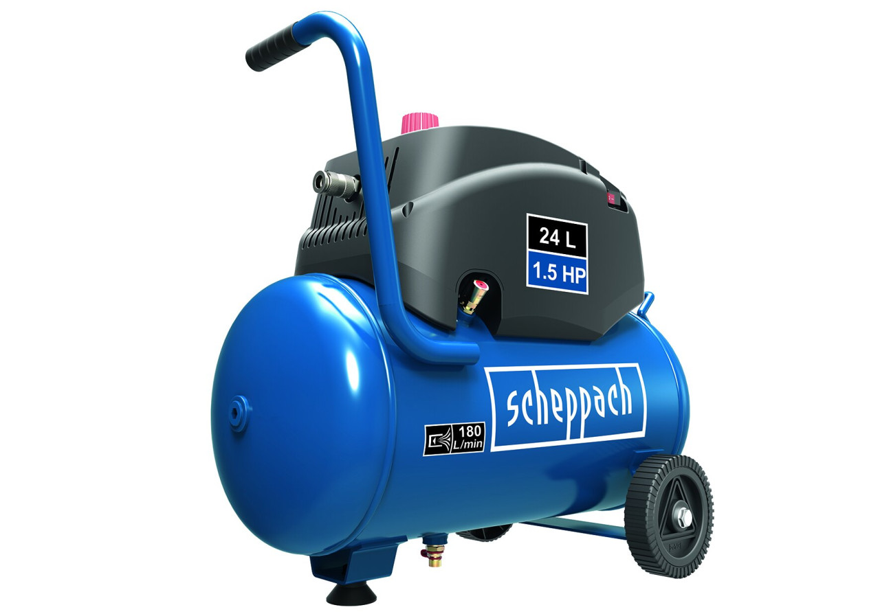 Scheppach Kompressor GK240ofx 1100 W 8 bar 24 l 180 l/min von Scheppach