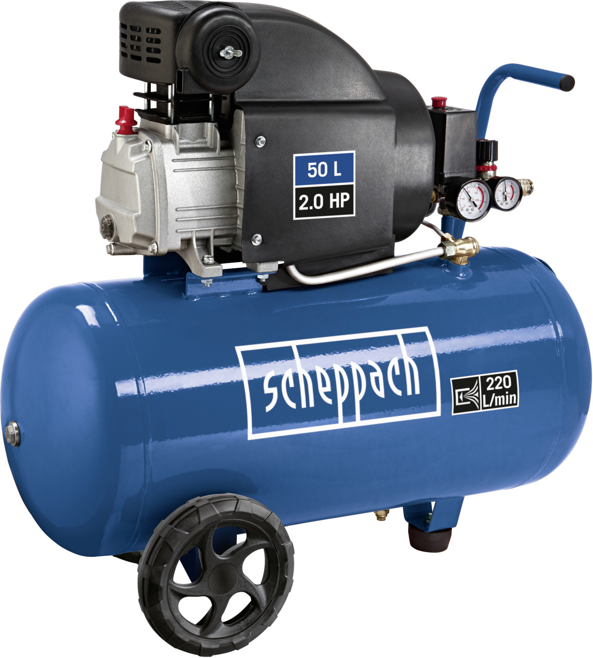 Scheppach Kompressor HC 54 1500 W 8 bar 50 l 220 l/min von Scheppach