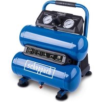 Scheppach Kompressor HC10-Twin ölfrei 8 bar 2x3,75L 750W Doppeltank von Scheppach