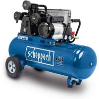 Scheppach - Kompressor HC550TC 230V 10bar 100L 3PS 550L/min Ansaugleistung Fahrvorrichtung von Scheppach